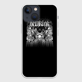 Чехол для iPhone 13 mini с принтом Metalocalypse (Dethklok) 8 в Тюмени,  |  | dethklok | metalocalypse