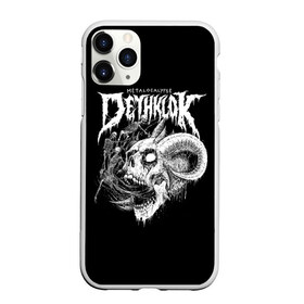 Чехол для iPhone 11 Pro матовый с принтом Metalocalypse (Dethklok) 1 в Тюмени, Силикон |  | dethklok | metalocalypse