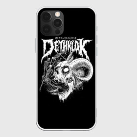 Чехол для iPhone 12 Pro с принтом Metalocalypse (Dethklok) 1 в Тюмени, силикон | область печати: задняя сторона чехла, без боковых панелей | dethklok | metalocalypse