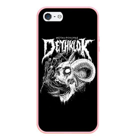 Чехол для iPhone 5/5S матовый с принтом Metalocalypse (Dethklok) 1 в Тюмени, Силикон | Область печати: задняя сторона чехла, без боковых панелей | dethklok | metalocalypse