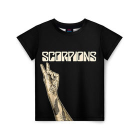 Детская футболка 3D с принтом Scorpions в Тюмени, 100% гипоаллергенный полиэфир | прямой крой, круглый вырез горловины, длина до линии бедер, чуть спущенное плечо, ткань немного тянется | scorpions | клаус майне
рудольф шенкер | маттиас ябс | микки ди | павел мончивода | скорпионы