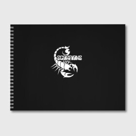 Альбом для рисования с принтом Scorpions в Тюмени, 100% бумага
 | матовая бумага, плотность 200 мг. | scorpions | клаус майне
рудольф шенкер | маттиас ябс | микки ди | павел мончивода | скорпионы