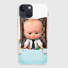 Чехол для iPhone 13 mini с принтом Boss Baby в Тюмени,  |  | boss baby | босс | молокосос | мультфильмы