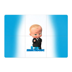 Магнитный плакат 3Х2 с принтом Boss Baby в Тюмени, Полимерный материал с магнитным слоем | 6 деталей размером 9*9 см | boss baby | босс | молокосос | мультфильмы