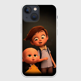 Чехол для iPhone 13 mini с принтом Boss Baby в Тюмени,  |  | boss baby | босс | молокосос | мультфильмы