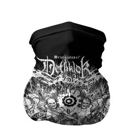 Бандана-труба 3D с принтом Metalocalypse (dethklok) в Тюмени, 100% полиэстер, ткань с особыми свойствами — Activecool | плотность 150‒180 г/м2; хорошо тянется, но сохраняет форму | metalocalypse (dethklok)