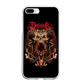 Чехол для iPhone 7Plus/8 Plus матовый с принтом Metalocalypse (dethklok) в Тюмени, Силикон | Область печати: задняя сторона чехла, без боковых панелей | metalocalypse (dethklok)