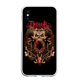 Чехол для iPhone XS Max матовый с принтом Metalocalypse (dethklok) в Тюмени, Силикон | Область печати: задняя сторона чехла, без боковых панелей | metalocalypse (dethklok)