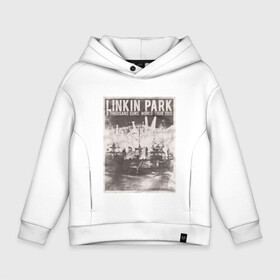 Детское худи Oversize хлопок с принтом Linkin Park афиша в Тюмени, френч-терри — 70% хлопок, 30% полиэстер. Мягкий теплый начес внутри —100% хлопок | боковые карманы, эластичные манжеты и нижняя кромка, капюшон на магнитной кнопке | bennington | chester | linkin park | альтернативный метал | альтернативный рок | беннингтон | группа | концерт | линкин парк | музыкант | ню метал | певец | рок | рэп | рэп рок | честер | электроник рок