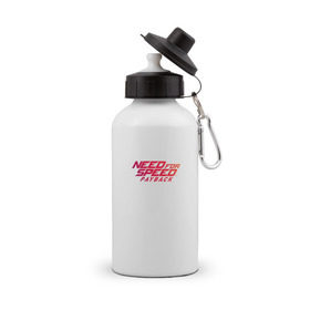 Бутылка спортивная с принтом Need For Speed Payback в Тюмени, металл | емкость — 500 мл, в комплекте две пластиковые крышки и карабин для крепления | Тематика изображения на принте: 