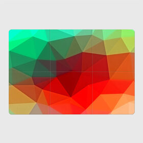 Магнитный плакат 3Х2 с принтом Abstraction colorise в Тюмени, Полимерный материал с магнитным слоем | 6 деталей размером 9*9 см | Тематика изображения на принте: abstraction | абстракция | геометрия | грани | линии | полигоны | сочетания | текстура | треугольники
