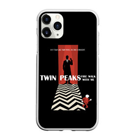 Чехол для iPhone 11 Pro матовый с принтом Twin Peaks в Тюмени, Силикон |  | twin peaks | агент дейл  купер | арт | сериал | твин пикс | фильмы