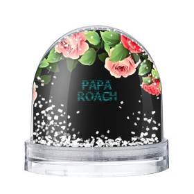 Водяной шар с принтом Papa Roach в Тюмени, Пластик | Изображение внутри шара печатается на глянцевой фотобумаге с двух сторон | 