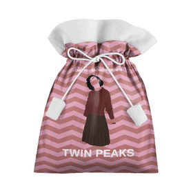 Подарочный 3D мешок с принтом Твин Пикс в Тюмени, 100% полиэстер | Размер: 29*39 см | twin peaks | арт | сериал | твин пикс | фильмы