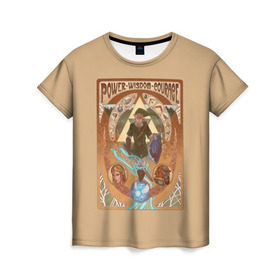Женская футболка 3D с принтом The Legend of Zelda в Тюмени, 100% полиэфир ( синтетическое хлопкоподобное полотно) | прямой крой, круглый вырез горловины, длина до линии бедер | breath of the wild | the legend of zelda