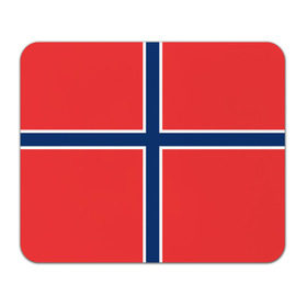 Коврик прямоугольный с принтом Флаг Норвегии в Тюмени, натуральный каучук | размер 230 х 185 мм; запечатка лицевой стороны | flag | norge | norway | норвегия | флаг