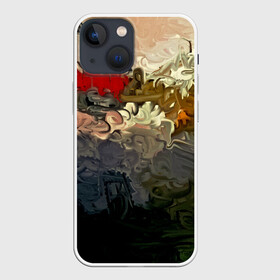 Чехол для iPhone 13 mini с принтом Рассвет абстракция в Тюмени,  |  | spray | абстракция красок | брызги красок | живопись | картина | краска | краски | потертость красок | текстуры | художник