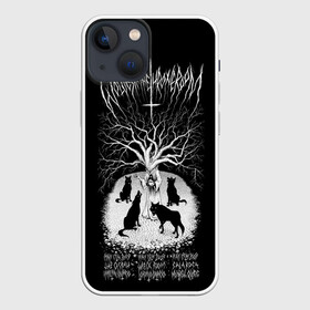 Чехол для iPhone 13 mini с принтом Wolves in the Throne Room в Тюмени,  |  | Тематика изображения на принте: aaron weaver | bbc s | black cascade | celestial lineage | demo | diadem of 12 stars | doom metal | live at roadburn 2008 | malevolent grain | nathan weaver | nick paul | richard dahlin | two hunters | will lindsay | wolves in the throne room