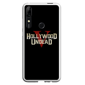 Чехол для Honor P Smart Z с принтом Hollywood Undead в Тюмени, Силикон | Область печати: задняя сторона чехла, без боковых панелей | five | hollywood undead | v