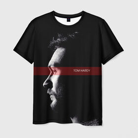 Мужская футболка 3D с принтом Tom Hardy в Тюмени, 100% полиэфир | прямой крой, круглый вырез горловины, длина до линии бедер | tom hardy | актеры | том харди