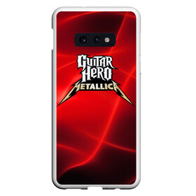 Чехол для Samsung S10E с принтом Guitar Hero Metallica в Тюмени, Силикон | Область печати: задняя сторона чехла, без боковых панелей | hard rock | heavy metal | hevy metal | metallica | music | rock | thrash metal | металлика | музыка | рок