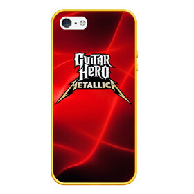 Чехол для iPhone 5/5S матовый с принтом Guitar Hero Metallica в Тюмени, Силикон | Область печати: задняя сторона чехла, без боковых панелей | hard rock | heavy metal | hevy metal | metallica | music | rock | thrash metal | металлика | музыка | рок