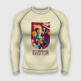 Мужской рашгард 3D с принтом Led Zeppelin Art в Тюмени,  |  | poster