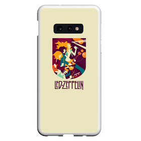 Чехол для Samsung S10E с принтом Led Zeppelin Art в Тюмени, Силикон | Область печати: задняя сторона чехла, без боковых панелей | poster