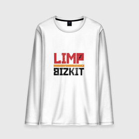 Мужской лонгслив 3D с принтом Limp Bizkit Logo в Тюмени, 100% полиэстер | длинные рукава, круглый вырез горловины, полуприлегающий силуэт | Тематика изображения на принте: 