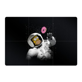 Магнитный плакат 3Х2 с принтом Space Homer в Тюмени, Полимерный материал с магнитным слоем | 6 деталей размером 9*9 см | homer | simpsons | гомер | симпсон | симпсоны