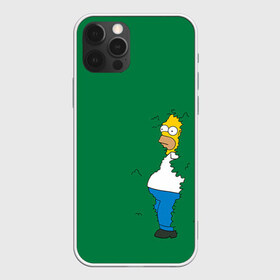 Чехол для iPhone 12 Pro Max с принтом Green в Тюмени, Силикон |  | Тематика изображения на принте: homer | simpsons | гомер | симпсон | симпсоны
