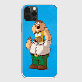 Чехол для iPhone 12 Pro Max с принтом Homer Dad в Тюмени, Силикон |  | Тематика изображения на принте: simpsons | гомер | симпсоны