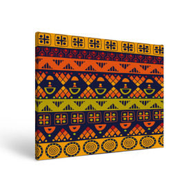Холст прямоугольный с принтом Африканские символы в Тюмени, 100% ПВХ |  | Тематика изображения на принте: africa | pattern | африка | африканские мотивы | народы африки | национальная одежда | переплетение нитей | ткани | узор | этнический узор