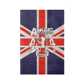 Обложка для паспорта матовая кожа с принтом Asking Alexandria флаг Англии в Тюмени, натуральная матовая кожа | размер 19,3 х 13,7 см; прозрачные пластиковые крепления | бен брюс | герб | группа | джеймс касселлс | дэнни уорсноп | жанр | кэмерон лидделл | лев | музыка | музыканты | песни | рок | сэм бэттли | хэви метал | электроникор