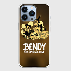 Чехол для iPhone 13 Pro с принтом Bendy and the ink machine (3D) в Тюмени,  |  | bendy | horror | ink | machine