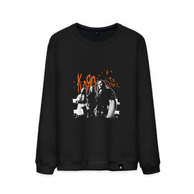 Мужской свитшот хлопок с принтом Группа Korn в Тюмени, 100% хлопок |  | альтернативный метал | группа | корн | ню метал