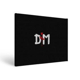 Холст прямоугольный с принтом Depeche mode в Тюмени, 100% ПВХ |  | depeche mode | music | альтернатива | музыка | рок