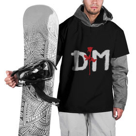 Накидка на куртку 3D с принтом Depeche mode в Тюмени, 100% полиэстер |  | depeche mode | music | альтернатива | музыка | рок