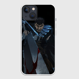 Чехол для iPhone 13 с принтом Гатс и его огромный меч в Тюмени,  |  | anime | berserk | kenpuu denki berserk | берсерк