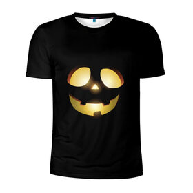 Мужская футболка 3D спортивная с принтом Halloween в Тюмени, 100% полиэстер с улучшенными характеристиками | приталенный силуэт, круглая горловина, широкие плечи, сужается к линии бедра | день | монстры | праздник | святых | традиции | тыква | хэллоуин