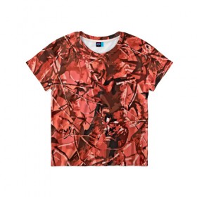 Детская футболка 3D с принтом camouflage texture в Тюмени, 100% гипоаллергенный полиэфир | прямой крой, круглый вырез горловины, длина до линии бедер, чуть спущенное плечо, ткань немного тянется | армия | камуфляж | пиксели | силовые структуры | текстуры | хаки