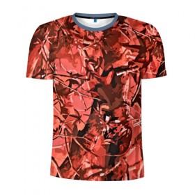 Мужская футболка 3D спортивная с принтом camouflage texture в Тюмени, 100% полиэстер с улучшенными характеристиками | приталенный силуэт, круглая горловина, широкие плечи, сужается к линии бедра | Тематика изображения на принте: армия | камуфляж | пиксели | силовые структуры | текстуры | хаки