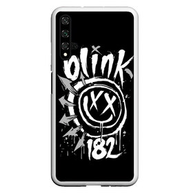 Чехол для Honor 20 с принтом Blink-182 в Тюмени, Силикон | Область печати: задняя сторона чехла, без боковых панелей | blink | california | pop | punk | rock | группа | калифорния | панк | рок