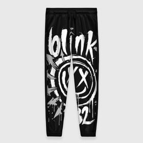 Женские брюки 3D с принтом Blink-182 в Тюмени, полиэстер 100% | прямой крой, два кармана без застежек по бокам, с мягкой трикотажной резинкой на поясе и по низу штанин. В поясе для дополнительного комфорта — широкие завязки | blink | california | pop | punk | rock | группа | калифорния | панк | рок