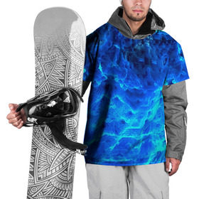 Накидка на куртку 3D с принтом Frozen fractal в Тюмени, 100% полиэстер |  | Тематика изображения на принте: abstract | abstraction | fractal | optical | абстракция | фрактал