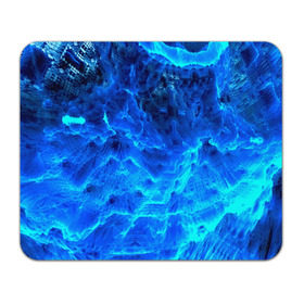 Коврик прямоугольный с принтом Frozen fractal в Тюмени, натуральный каучук | размер 230 х 185 мм; запечатка лицевой стороны | abstract | abstraction | fractal | optical | абстракция | фрактал