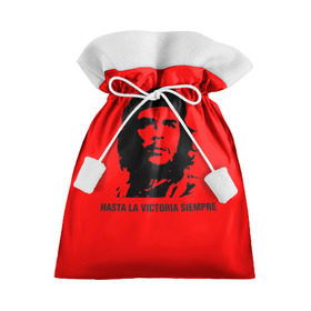 Подарочный 3D мешок с принтом Че Гевара Эрнесто в Тюмени, 100% полиэстер | Размер: 29*39 см | che | guevara