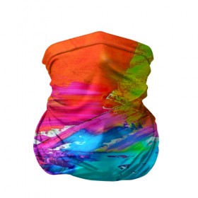 Бандана-труба 3D с принтом Tie-dye в Тюмени, 100% полиэстер, ткань с особыми свойствами — Activecool | плотность 150‒180 г/м2; хорошо тянется, но сохраняет форму | abstraction | color | spray | tie dye | абстракция | акварель | живопись | искусство | краски | текстуры | цветные краски | яркие цвета
