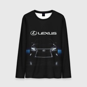 Мужской лонгслив 3D с принтом Lexus в Тюмени, 100% полиэстер | длинные рукава, круглый вырез горловины, полуприлегающий силуэт | auto | lexus | sport | toyota | автомобиль | внедорожник | машина | спорт