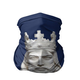Бандана-труба 3D с принтом Король Артур в Тюмени, 100% полиэстер, ткань с особыми свойствами — Activecool | плотность 150‒180 г/м2; хорошо тянется, но сохраняет форму | king | англия | артур | британия | великобритания | король | корона | лондон
